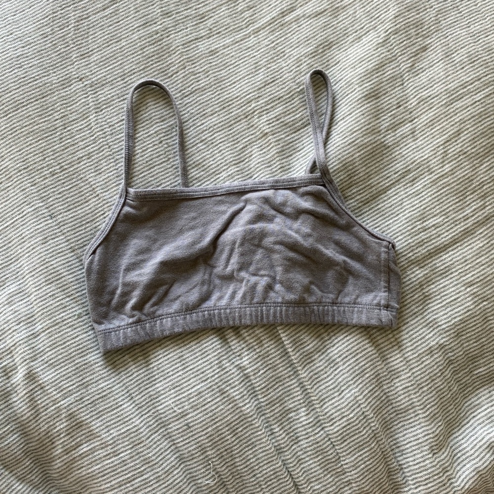 Hanes Women's Gray Bandeau